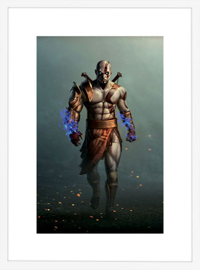 Walls Kratos III Wooden White Frame 15x20 cm