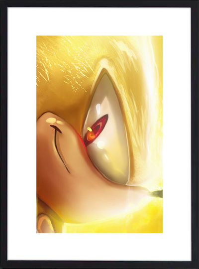 Walls Poster Super Wooden Black Frame 60x90 cm