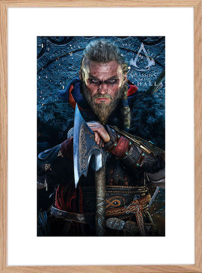 Wände Grupo Erik Mit Eivor Axt Hölzernes Natürliche Rahmen 30x40 cm