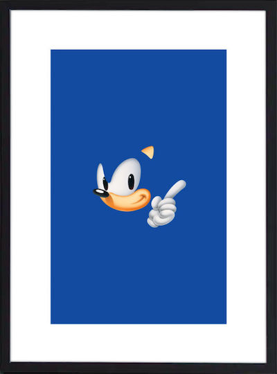 Walls Poster Wooden Black Frame 40x50 cm
