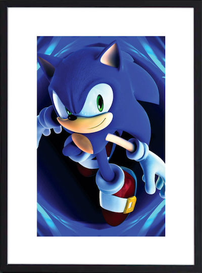 Walls Poster Wooden Black Frame 70x100 cm