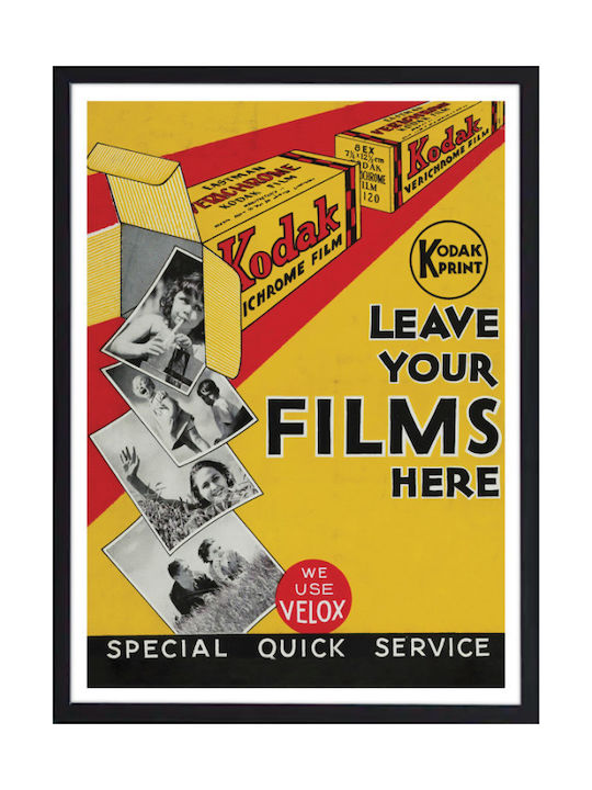 Walls Poster Frame Wooden black frame 30x40cm