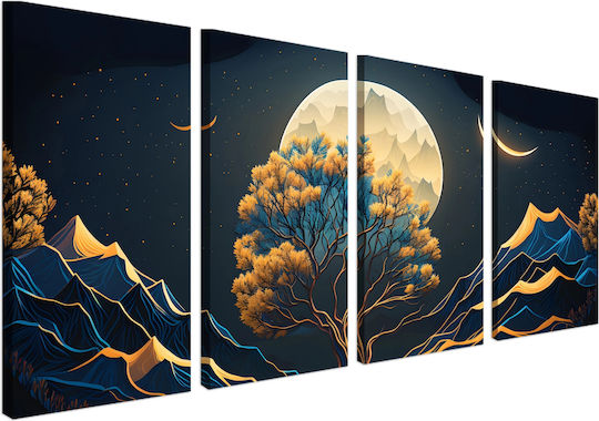 Naklejkomania Πίνακας σε Καμβά 60x120 cm