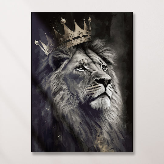 Πίνακας Καμβά Lion King Knv2591 80cm X 120cm