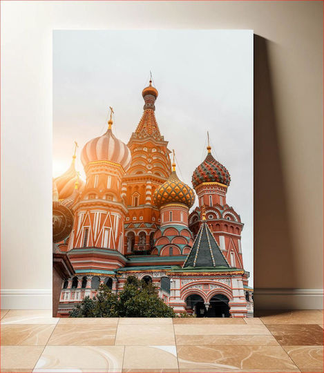 St. Basil's Cathedral Καθεδρικός Ναός Του Αγίου Βασιλείου 1 σε Καμβά 100x150 cm