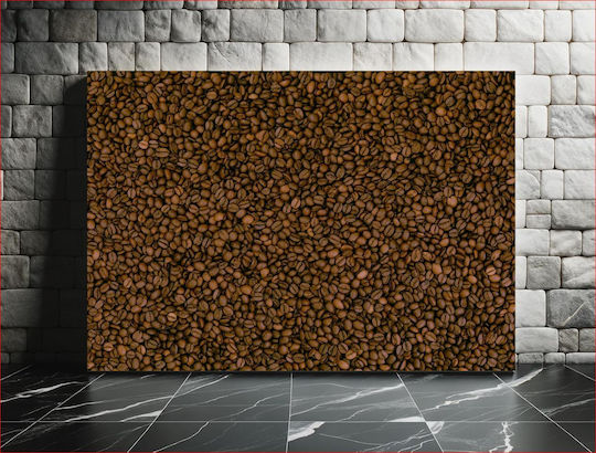 Roasted Coffee Beans Καβουρδισμένοι Κόκκοι Καφέ 1 σε Καμβά Roasted Coffee Beans Καβουρδισμένοι Κόκκοι Καφέ 1 σε Καμβά