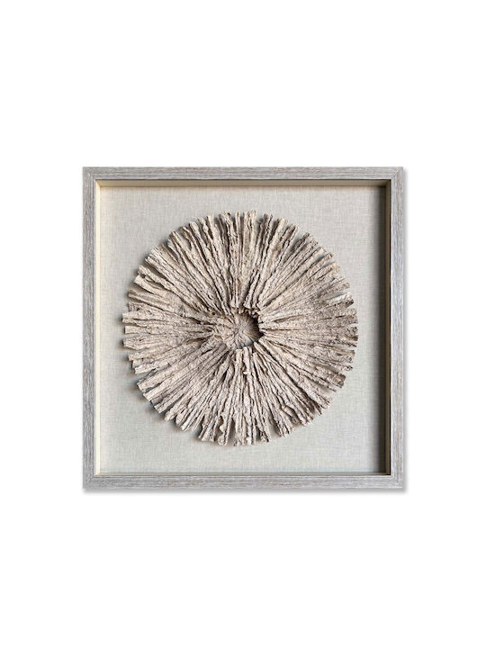 InTheBox Pure Earth Πίνακας σε Καμβά 60x60cm
