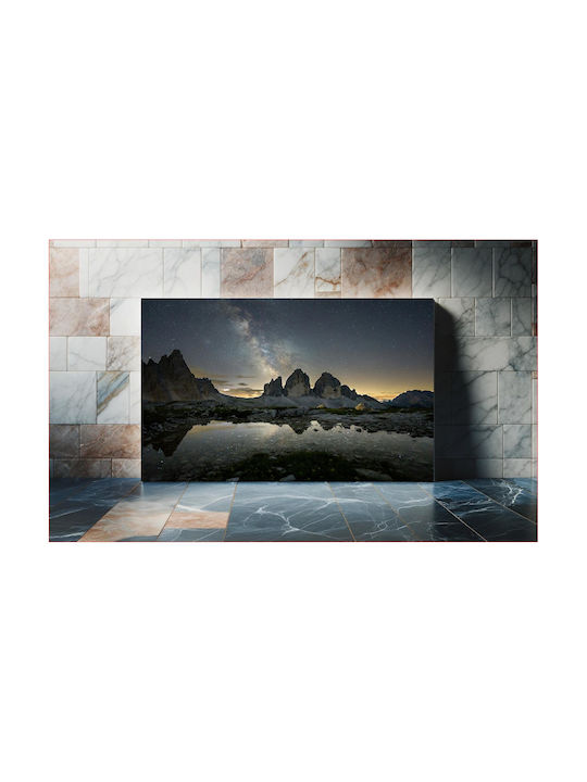 Панел Starry Night Over Mountains Една Нощ Над Планините 120x80