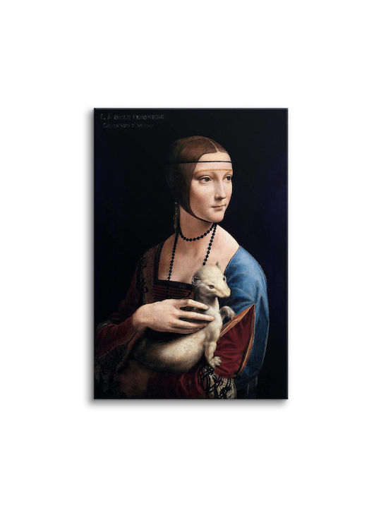 Lady An Ermine Leonardo Da Vinci Nachbildung Kunstbilder Wohnzimmer