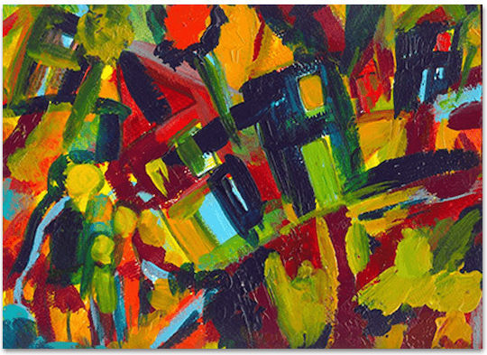 Καμβάς Wassily Kandinsky 304 127χ174