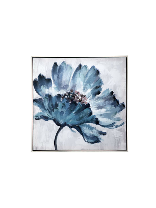 Artekko Glitter Multicolored MDF Canvas Painting Frame 75x3.5x75 Cm 75cm X 3.5cm X 75cm
