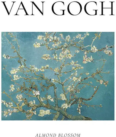 Van Gogh Almond Blossom A Αντίγραφο του Van Gogh Ξύλινο