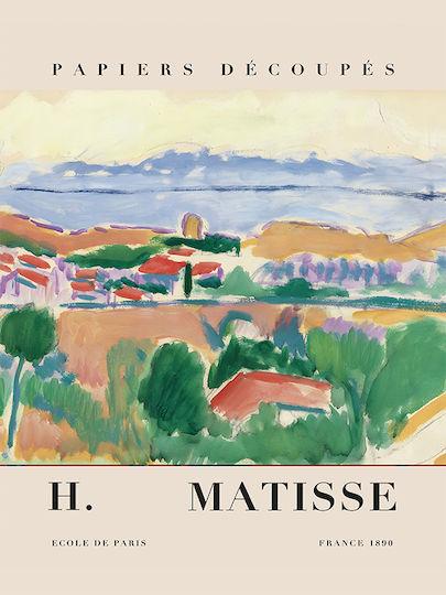 Poster Matisse View Οf Collioure Art220 50cm X 70cm