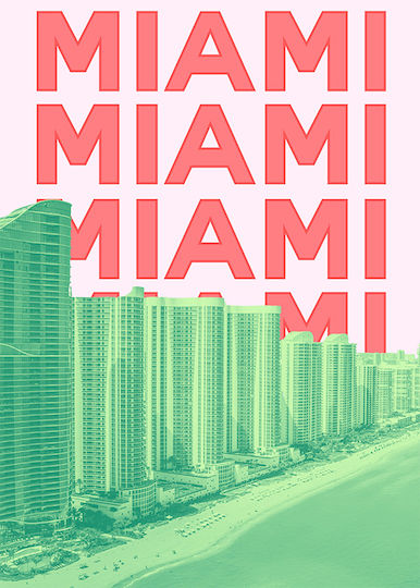 Miami Pop Art P Ξύλινο