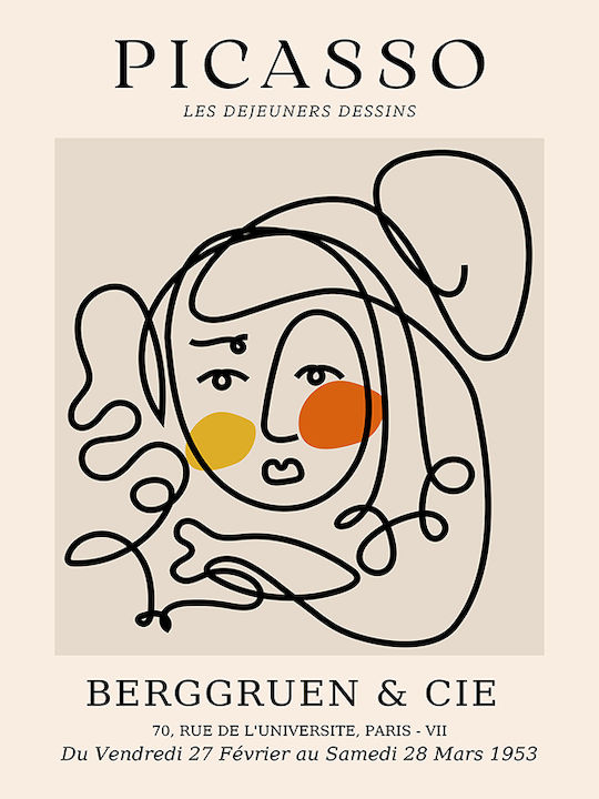 Poster Pablo Picasso Les Dejeurenes Dessins Art239 60cm X 90cm