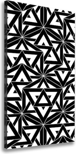 Gemälde Segeltuch Wohnzimmer Alltagsdekoration Geometrischer Hintergrund 60x120 cm