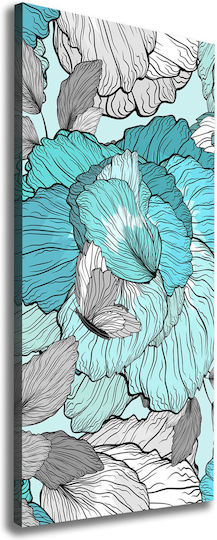 Panou De Perete Din Pânză Potrivit Pentru Orice Spațiu Design Floral 50x125 Cm