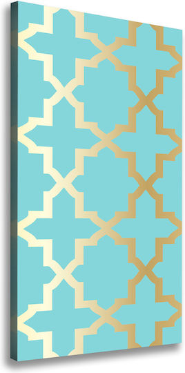 Panou De Perete Pânză Decorațiune Elegantă De Perete Design Arabic 70x140 Cm