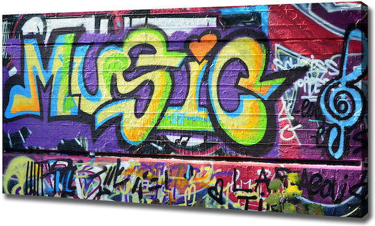 Wall Canvas Painting High Quality Graffiti Print On Wall 120x60 Cm