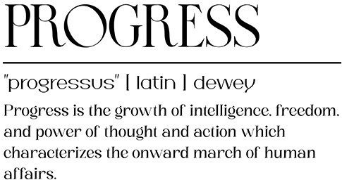 Zitat Poster Persistence John Dewey Pq163 21cm x 30cm Rahmen aus Hölzernem Material Beige