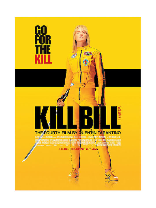 Poster Kill Bill Vol 1 Go Kill Mv311 21cm X 30cm White Frame PVC