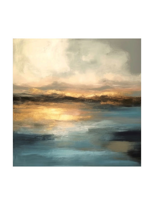 Платнен Панел Картина Summer Sunset View 80x80 см