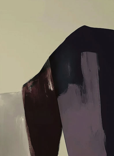 I-gallery Beige And Blue σε Καμβά