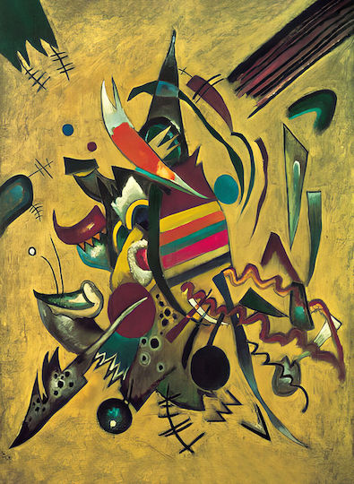 I-gallery Points Kandinsky Αντίγραφο του Wassily Kandinsky σε Καμβά