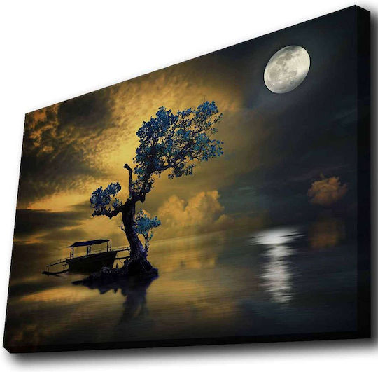 Wallity Painting on Canvas with LED Lighting 70x45cm