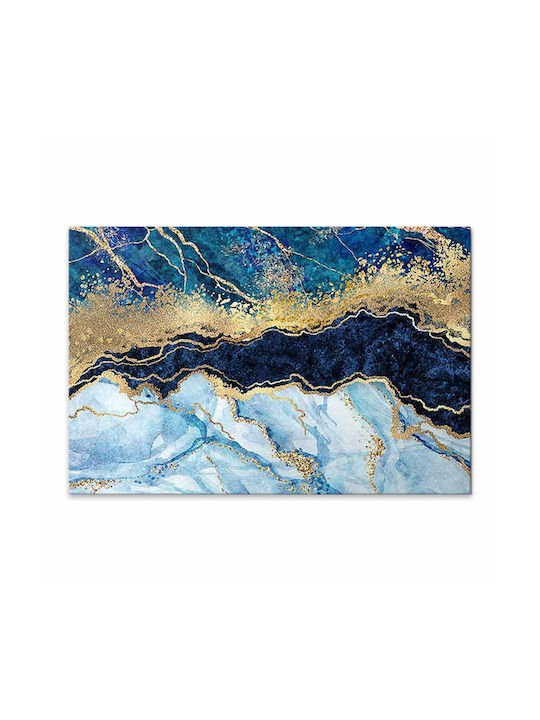 Megapap Deep Blue Painting on Canvas 125x80cm