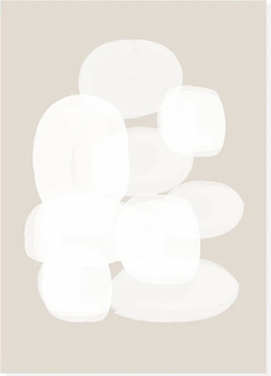 Stones Canvas Painting 30*40cm Canvas Only