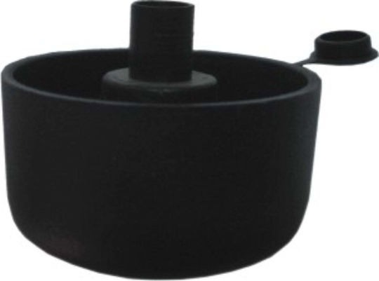 Adjustable Step Pvc 28mm 2pcs Black