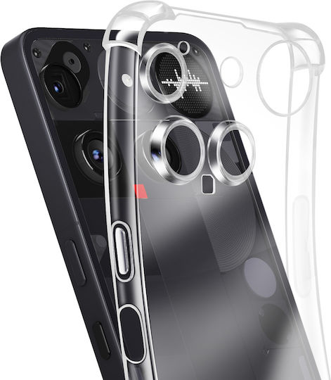 Mayaxess Case Nothing Phone 3 Bumper Reinforced Shockproof Corners Transparent