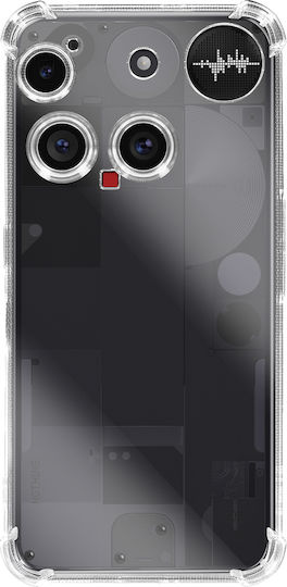 Mayaxess Case Nothing Phone 3 Bumper Reinforced Shockproof Corners Transparent