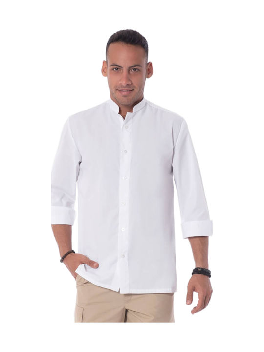 Unisex-Hemd Axon Chiellini Weiß