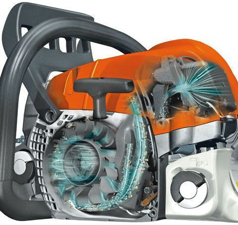 Stihl MS 251 Верижно-трионно Бензиново 4.8кг с Ламарина 45см