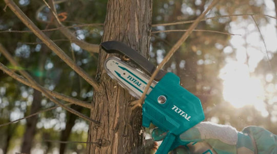 Total Pruning Battery Chainsaw 1x2Ah 20V 1.66kg with Blade 13cm