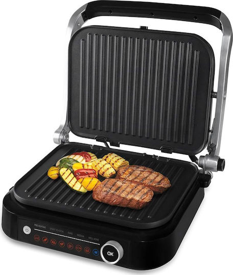 Orava Grillchef 2 Tabletop Electric Grill Grate 2100W with Adjustable Thermostat 35x33cm