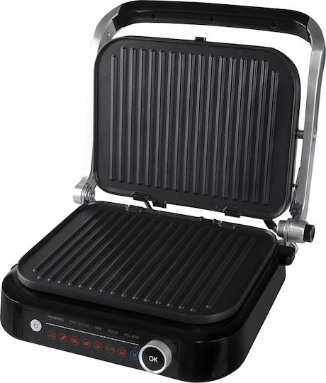 Orava Grillchef 2 Tabletop Electric Grill Grate 2100W with Adjustable Thermostat 35x33cm