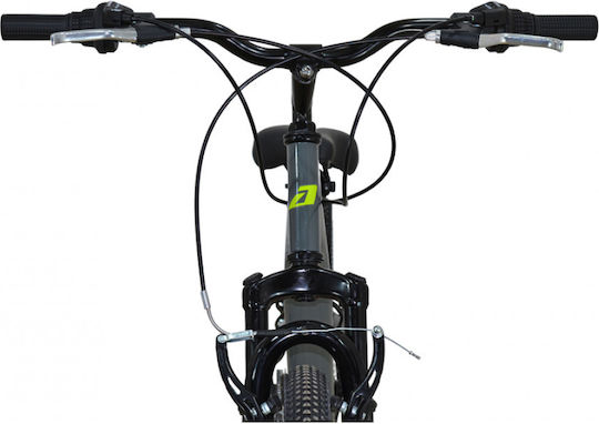 Alpina 24" Bicicletă Copii Mountain Bike Gri