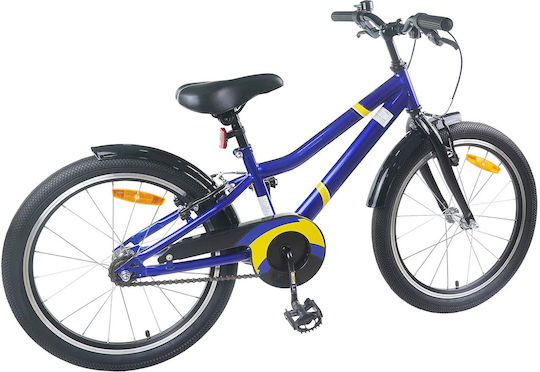 vidaXL Bicicletă De Munte Pentru Copii Albastră 18"