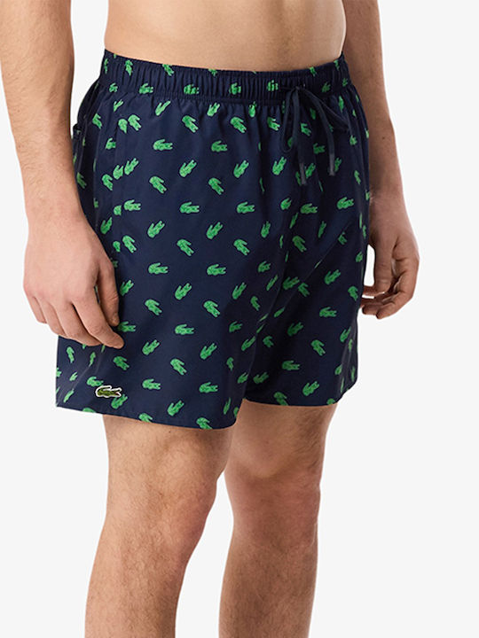 Herren-Bademode Kurze Hosen Marineblau mit Mustern