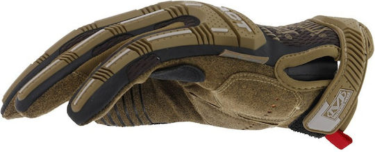 Mechanix Wear M Pact Brown XL Gloves for Work Brown Synthetic Leather 1pcs