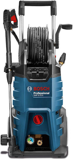Bosch GHP 5-75 X Professional Pressure Washer Electric 2600W with Pressure 185bar and Metal Pump