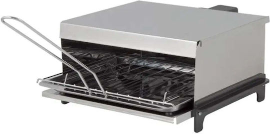 Crown Tischplatte Elektrogrill Grill 800W mit Deckel 25cmx21cmcm