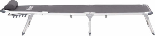 Gray Aluminum Beach Sunbed