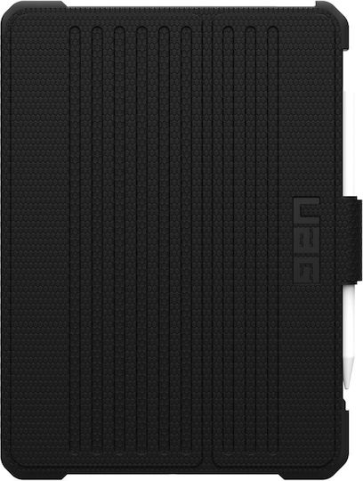 UAG Metropolis Tact Armr Flip Cover Durable Black (Apple iPad 10.9 2022 10th Gen/ iPad 11 A16 2025 11th)