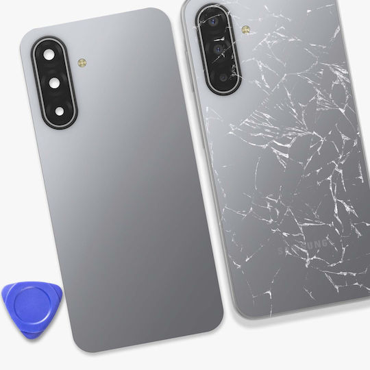 Capac De Înlocuire Pentru Baterie Galaxy A17 5g Cu Adeziv Integrat Gri