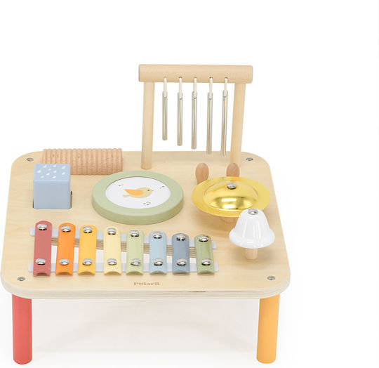 Viga Toys Τραπεζάκι Δραστηριοτήτων από Ξύλο με Μουσική και Ήχους