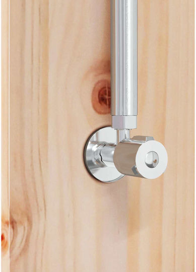 vidaXL Pool Shower with Height 217cm Brown